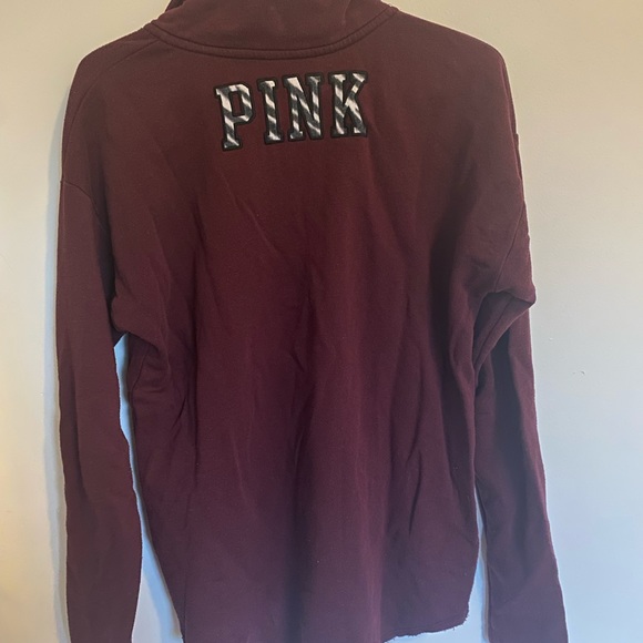 Pink by Victoria Secret Quarter Zip - Picture 2 of 3